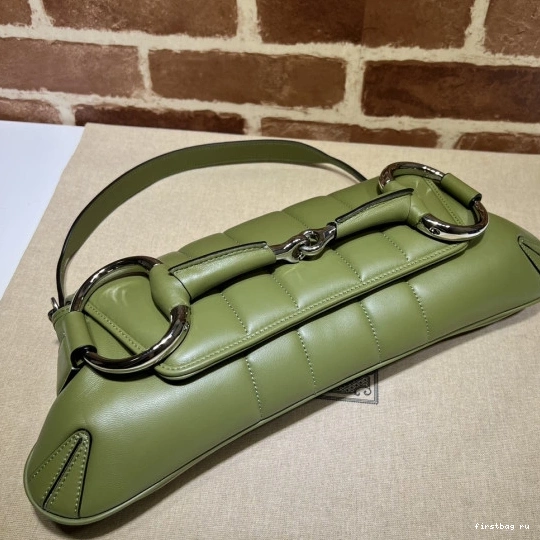 Firstbag ru BIG SHOULDER CHAIN BAG HORSEBIT GUCCI 0821